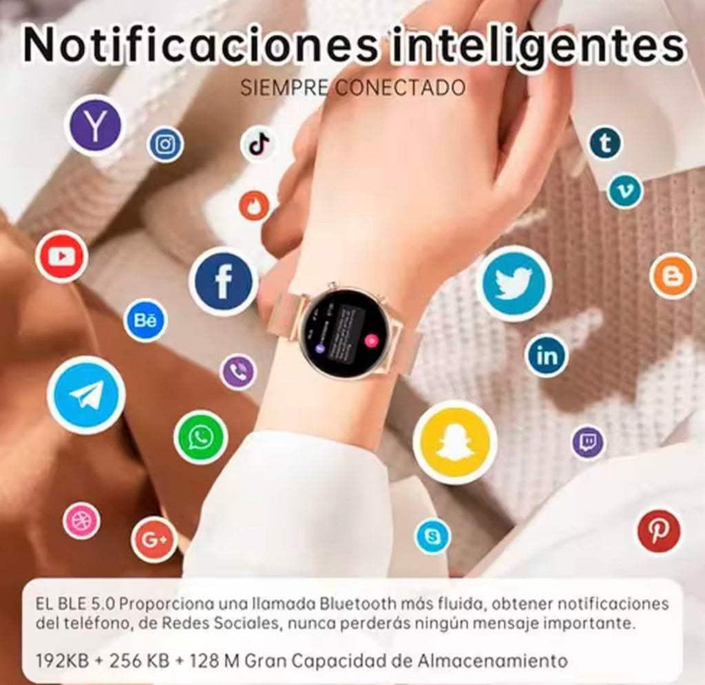 G-TiDE Smart Watch Lady Time