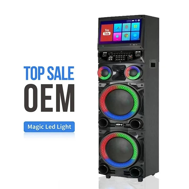 Karaoke inteligente portátil GD-1415 con altavoz inalámbrico
