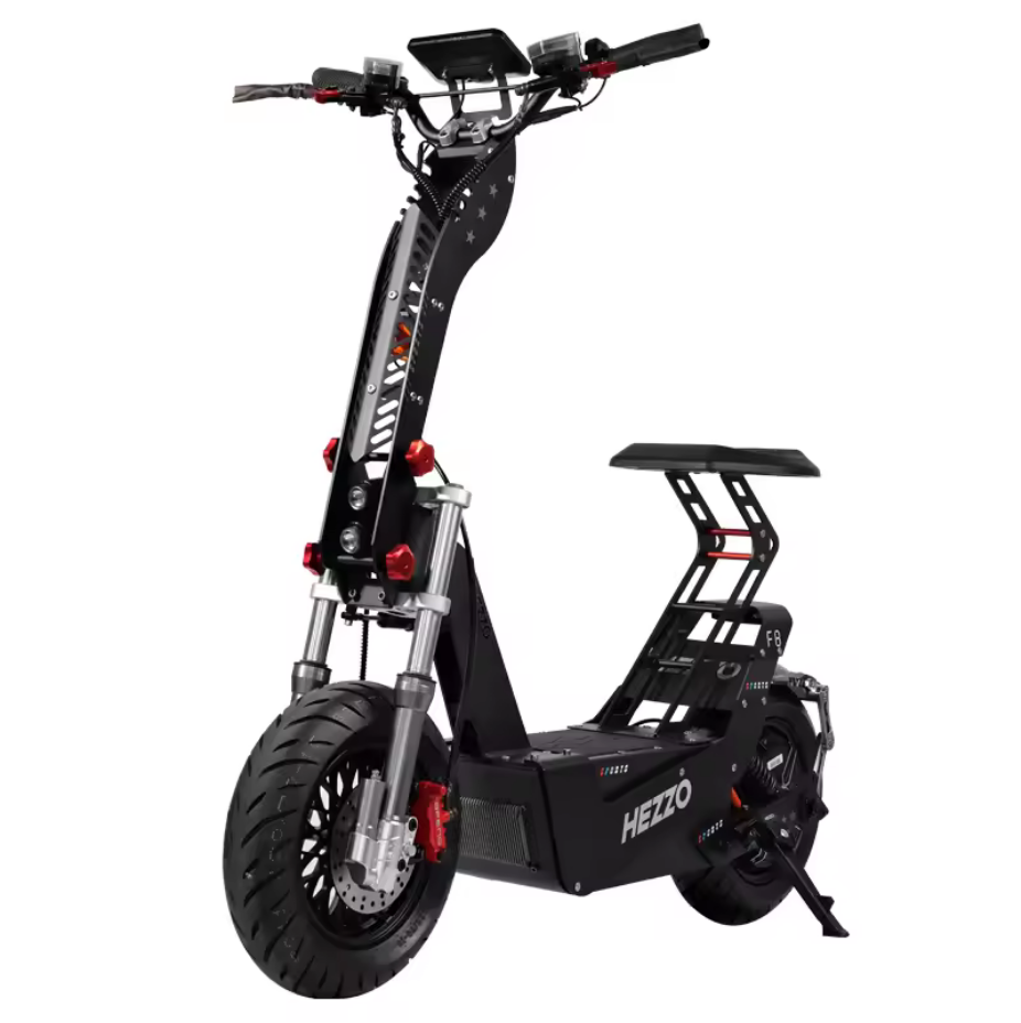 Scooter eléctrico de neumático ancho