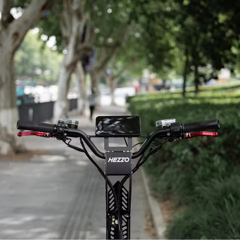 Scooter eléctrico de neumático ancho