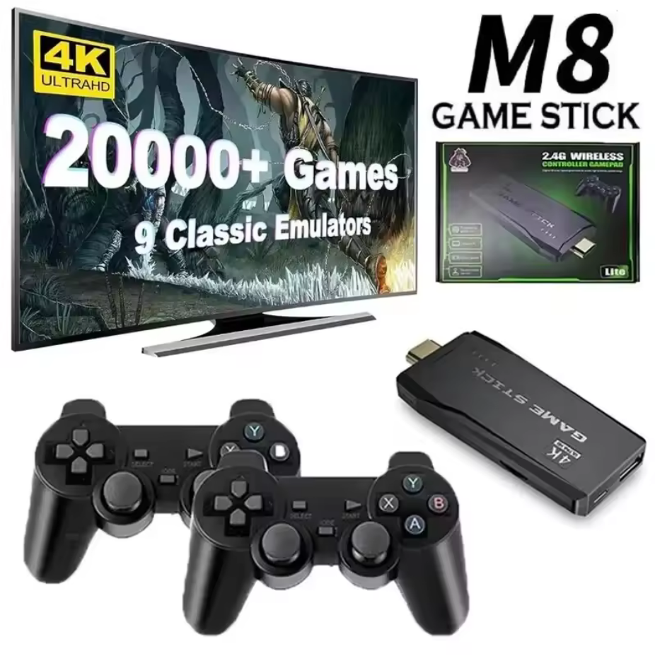 Plug and Play Retro Game Stick 20500+ Juegos integrados