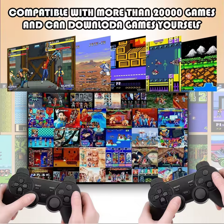 Plug and Play Retro Game Stick 20500+ Juegos integrados