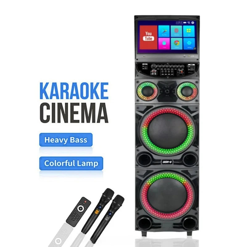 Karaoke inteligente portátil GD-1415 con altavoz inalámbrico